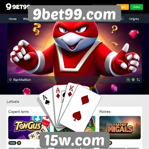 Variedade de jogos disponíveis em 9bet99.com